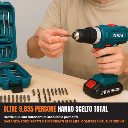 TOTAL trapano-avvitatore